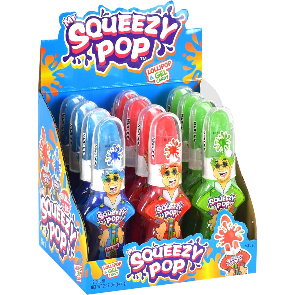 US Koko's Mr Squeezy Pop Squeeze-N-Lik 53g X 12 Units toy