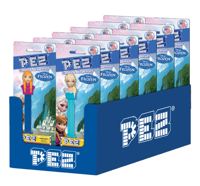 Pez Dispenser Frozen II 17g X 6 Units