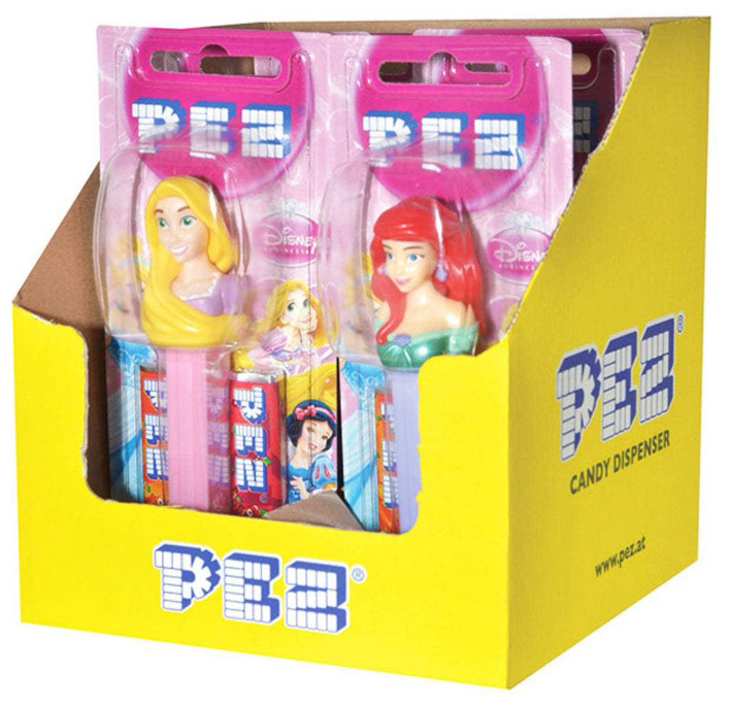 Pez Dispenser Princess 17g X 6 Units