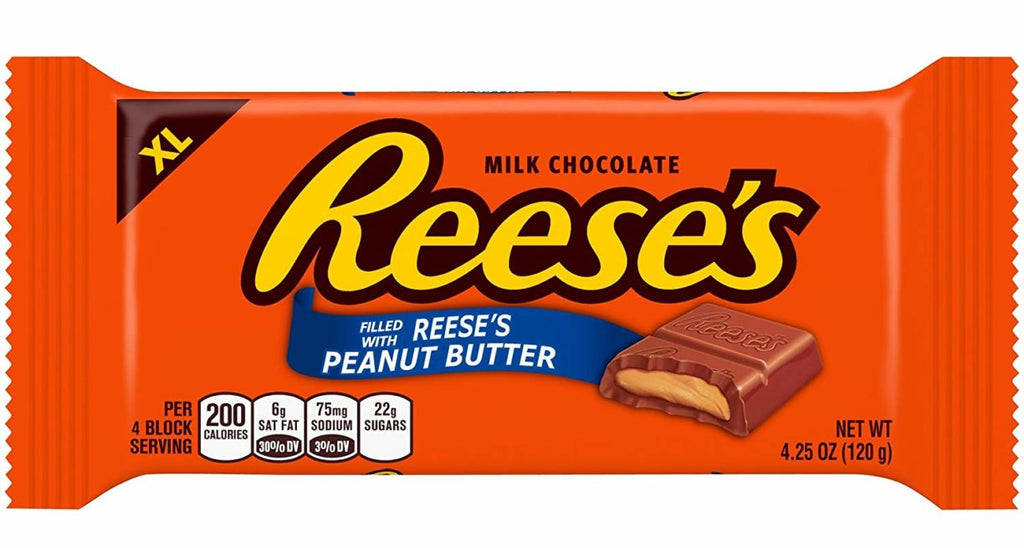 Reese's XL Peanut Butter Blocks 120g x 12 Blocks