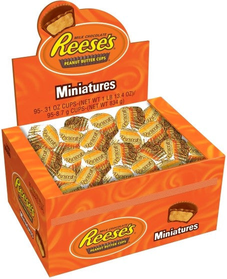 Reeses Miniatures 8g X 105 Units