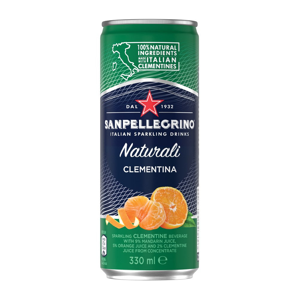 Sanpellegrino Clementina Can  330ml X 24 Cans