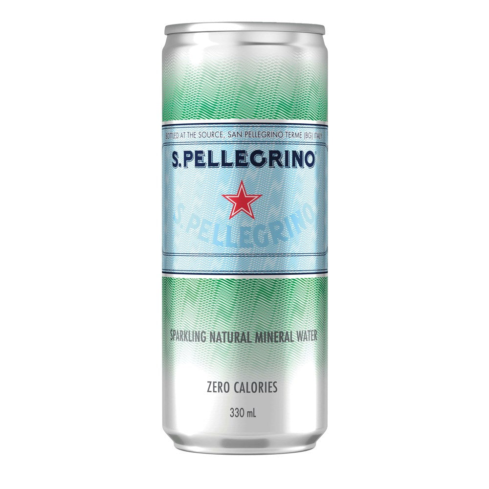 Sanpellegrino Sparkling Water 330ml X 24 Cans