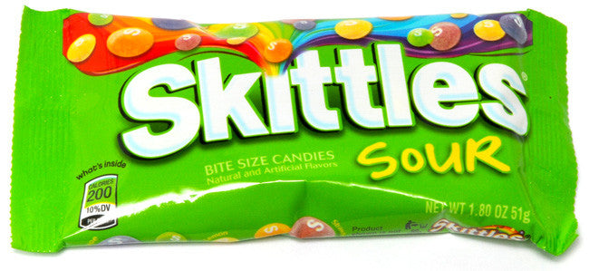 US Skittles Sour 51g X 24 Bags