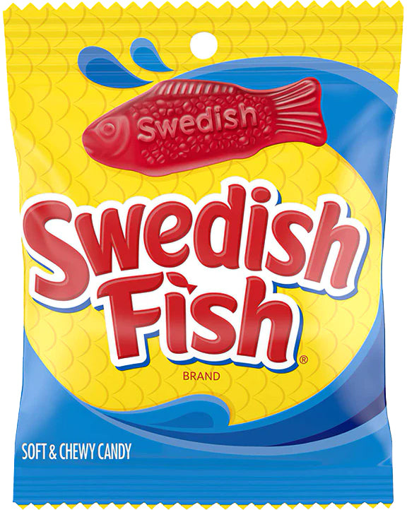 Swedish Fish Red 100g X 12 Bags