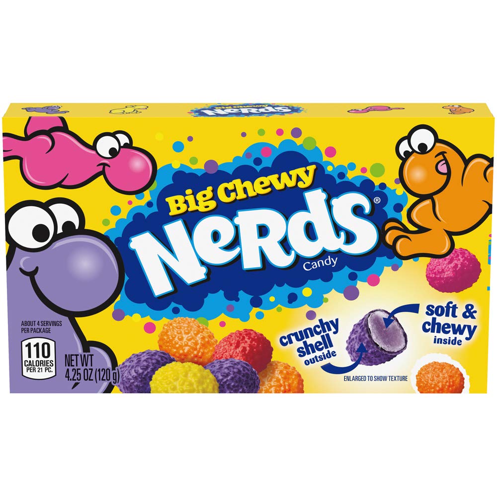 Theatre Box Nerds Big Chewy 120g x 12 Boxes