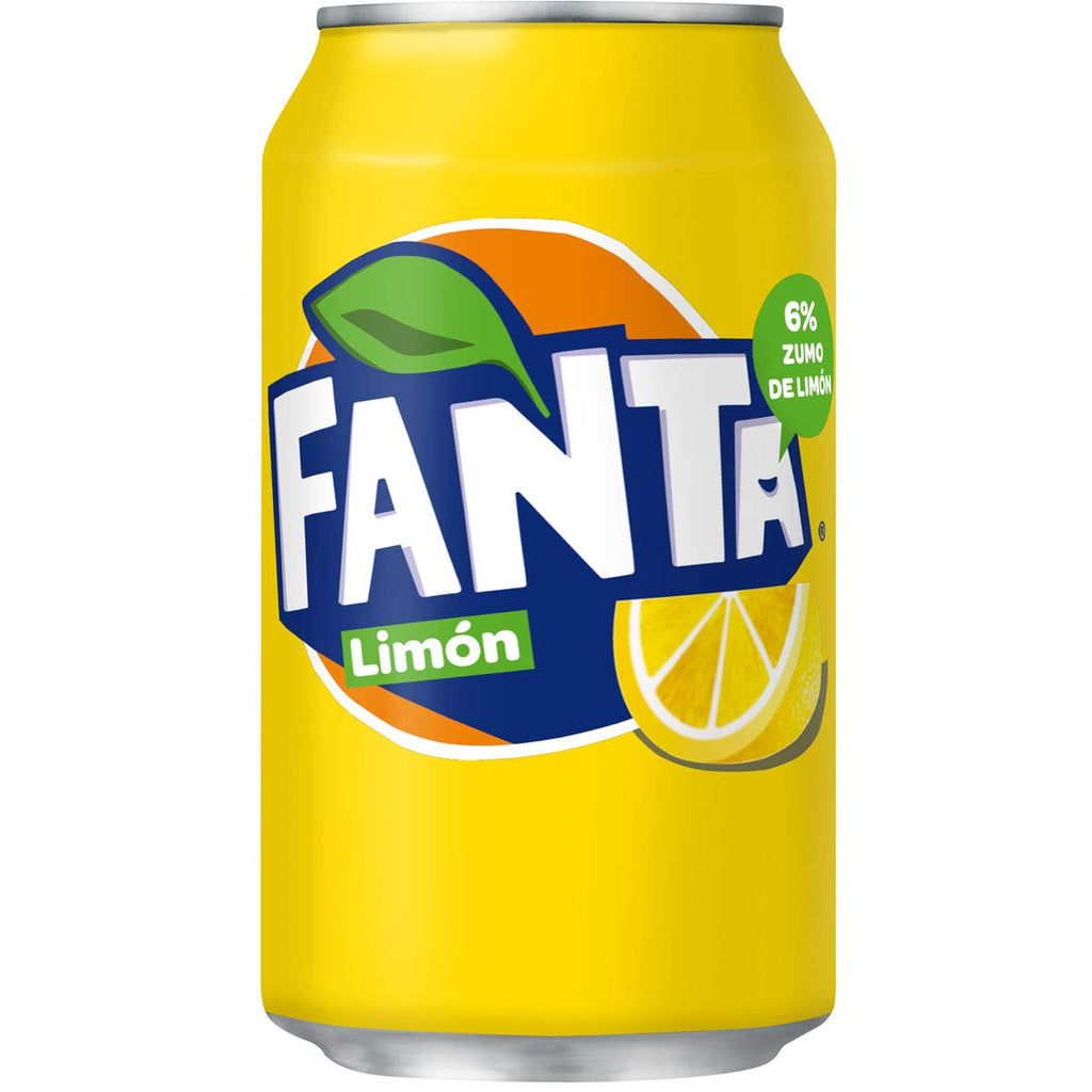UK Fanta Lemon 330ml X 24 Cans