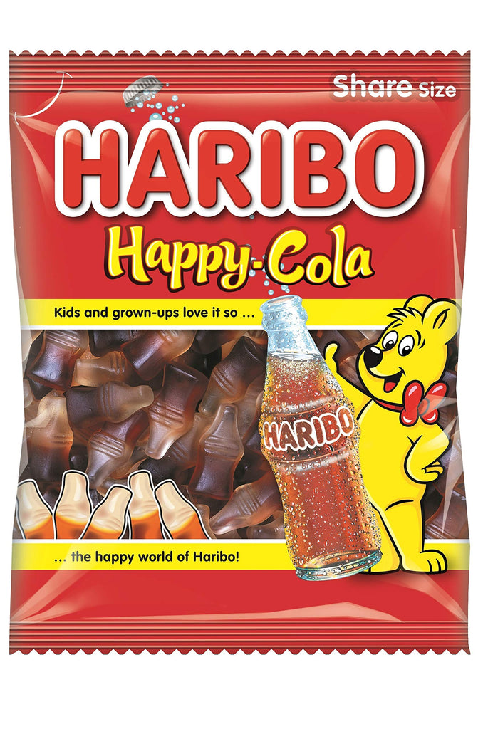 UK Haribo Happy Cola 160g X 12 Bags
