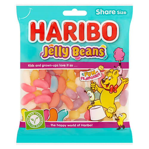UK Haribo Jelly Beans 140g X 12 Bags