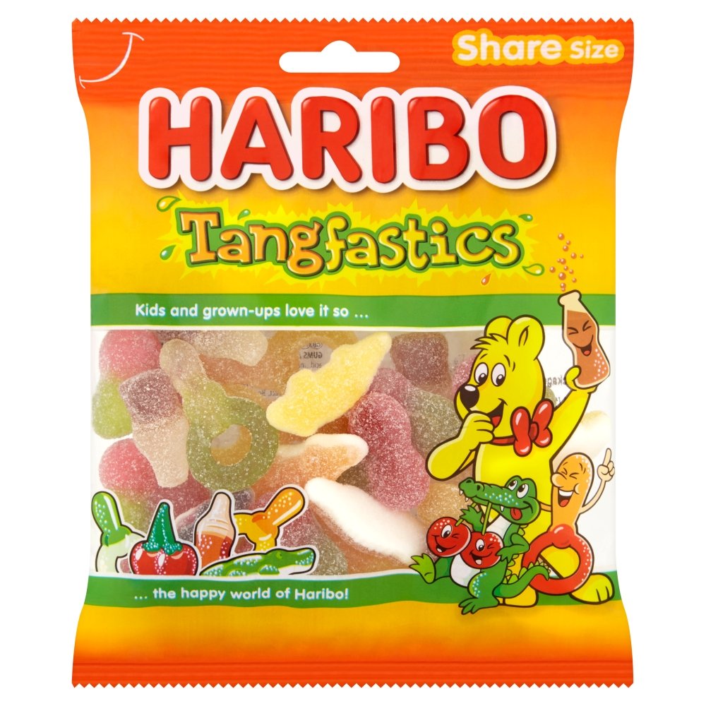 UK Haribo Tangfastics 140g X 12 Bags