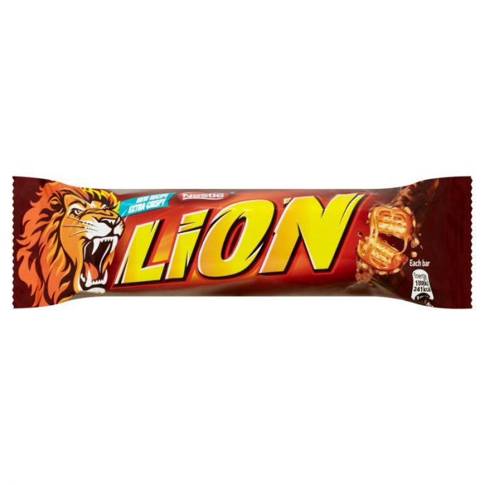 UK Lion Chocolate 50g X 36 Bars