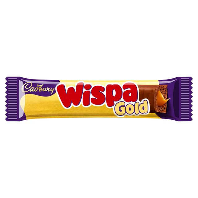 Cadbury Wispa Gold Chocolate Bar 52G - Case Of 48 (Bulk Buy) 