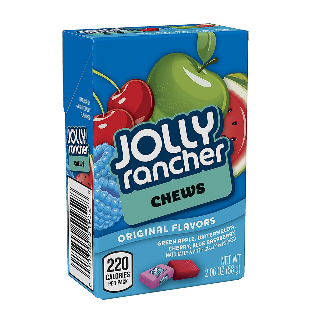 USA Jolly Rancher Fruit Chews 58g X 12 Boxes