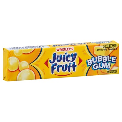 US Juicy Fruit Bubble Gum Original 18 x 5 Pieces