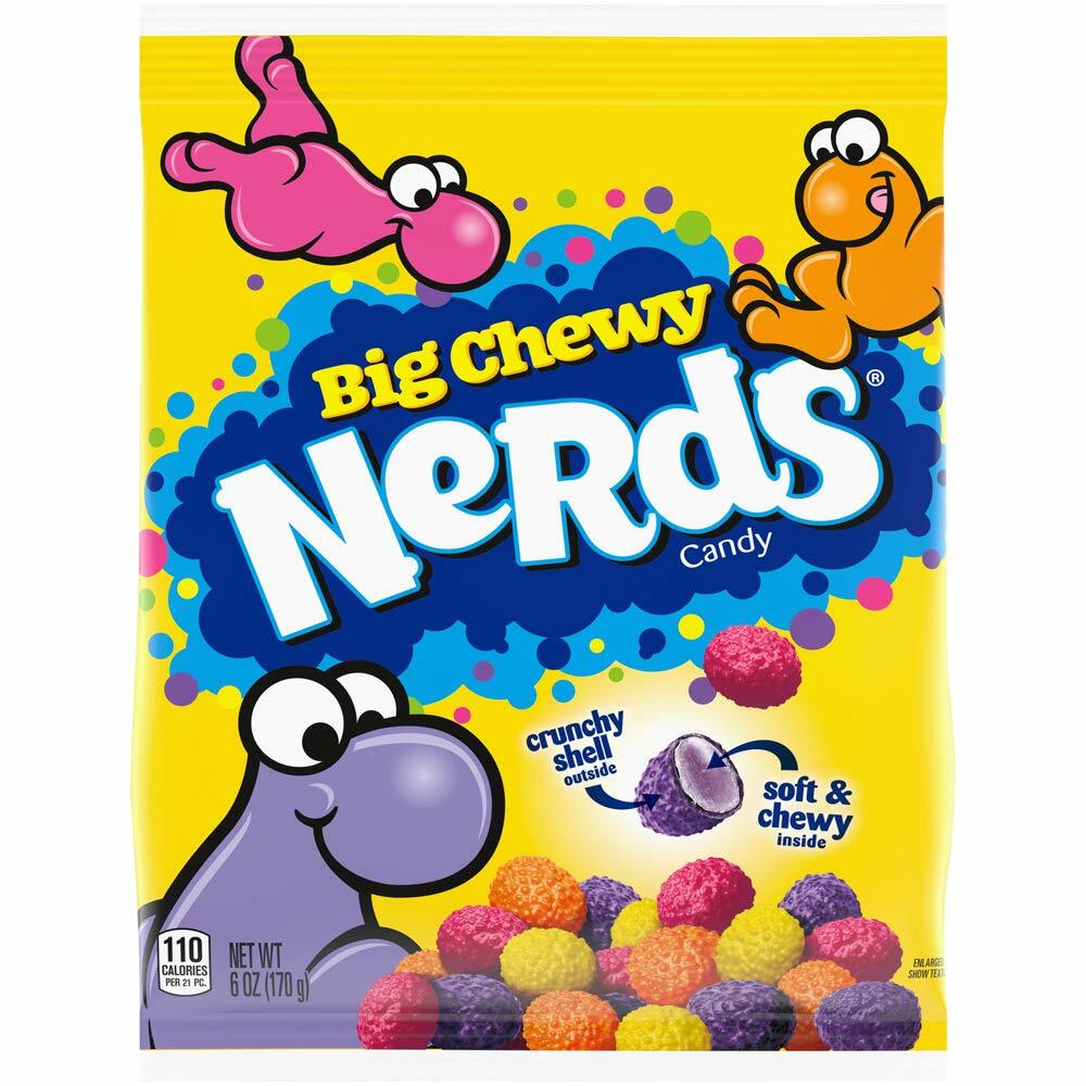 US Nerds Big Chewy Bags 170g X 12 Bags