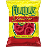 US CHIPS Funyuns Flamin Hot 164g X 8 Bags Cheetos - Remas