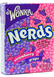 Wonka Nerds Strawberry & Grape 46.7g X 36 Units