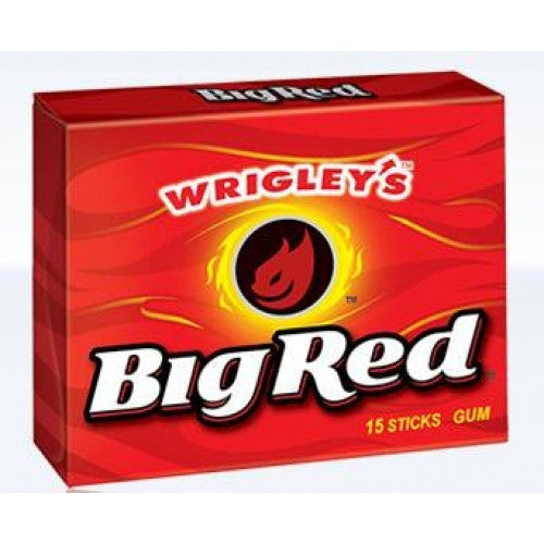 U.S Gum Wrigleys Big Red 10 X 15 Sticks