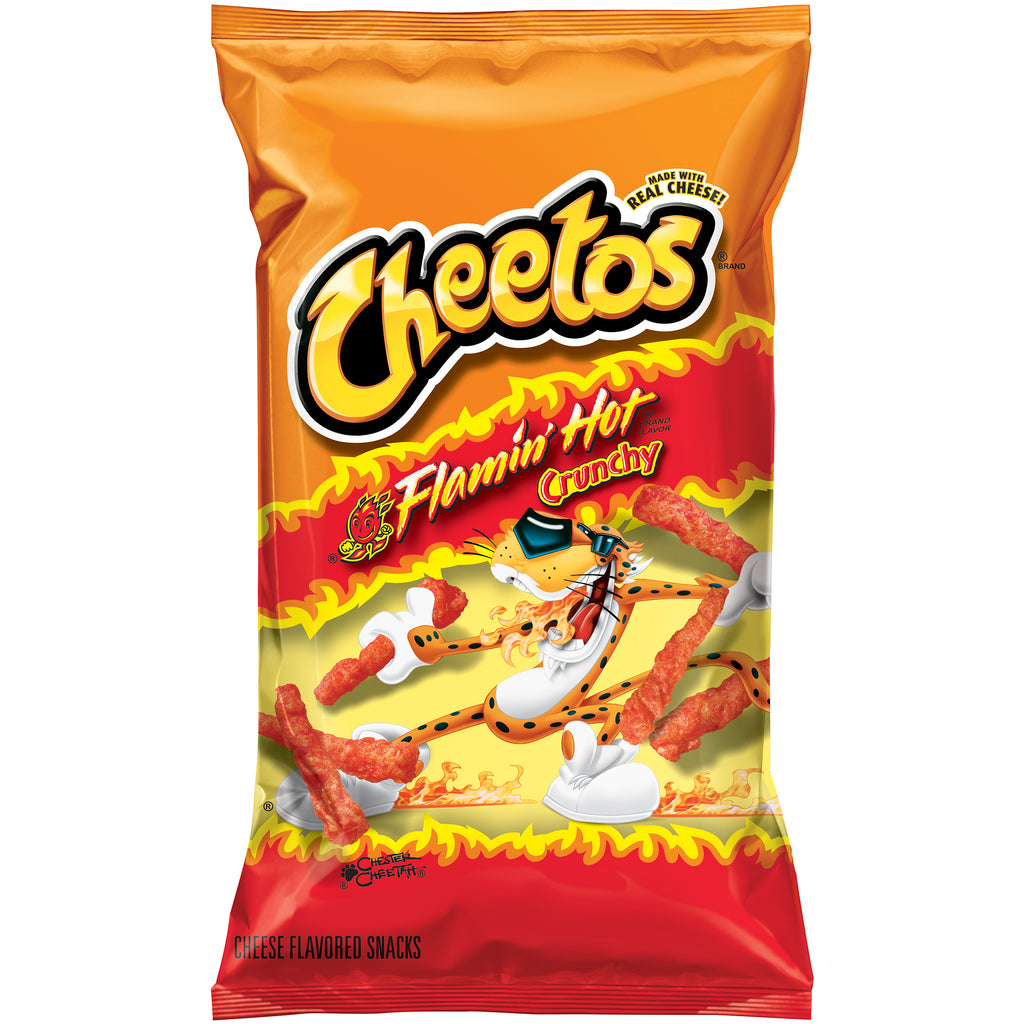 US CHIPS Cheetos Flamin' Hot Crunchy 226.8g X 10 Bags