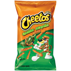 US CHIPS Cheetos Jalapeno Cheddar Crunchy 226.8g X 10 Bags - Remas