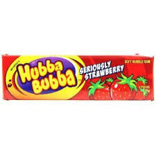 Hubba Bubba Strawberry Gums 20 X 5 Pieces