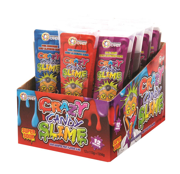 CRAZY CANDY SLIME 113G X 12 UNITS